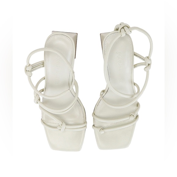 Song of Style Noelle Heel in Ivory - Picture 3 of 4